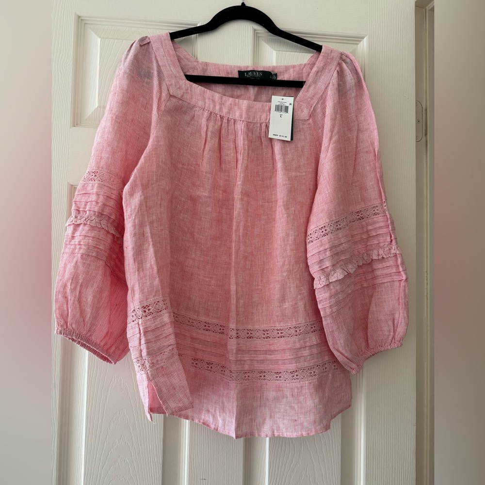 Pink shirt! size large! Ralph Lauren!